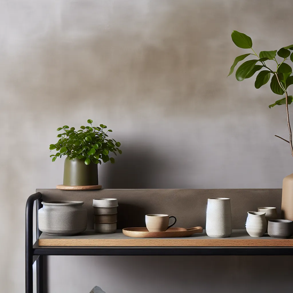 Minimal Shelf Styling