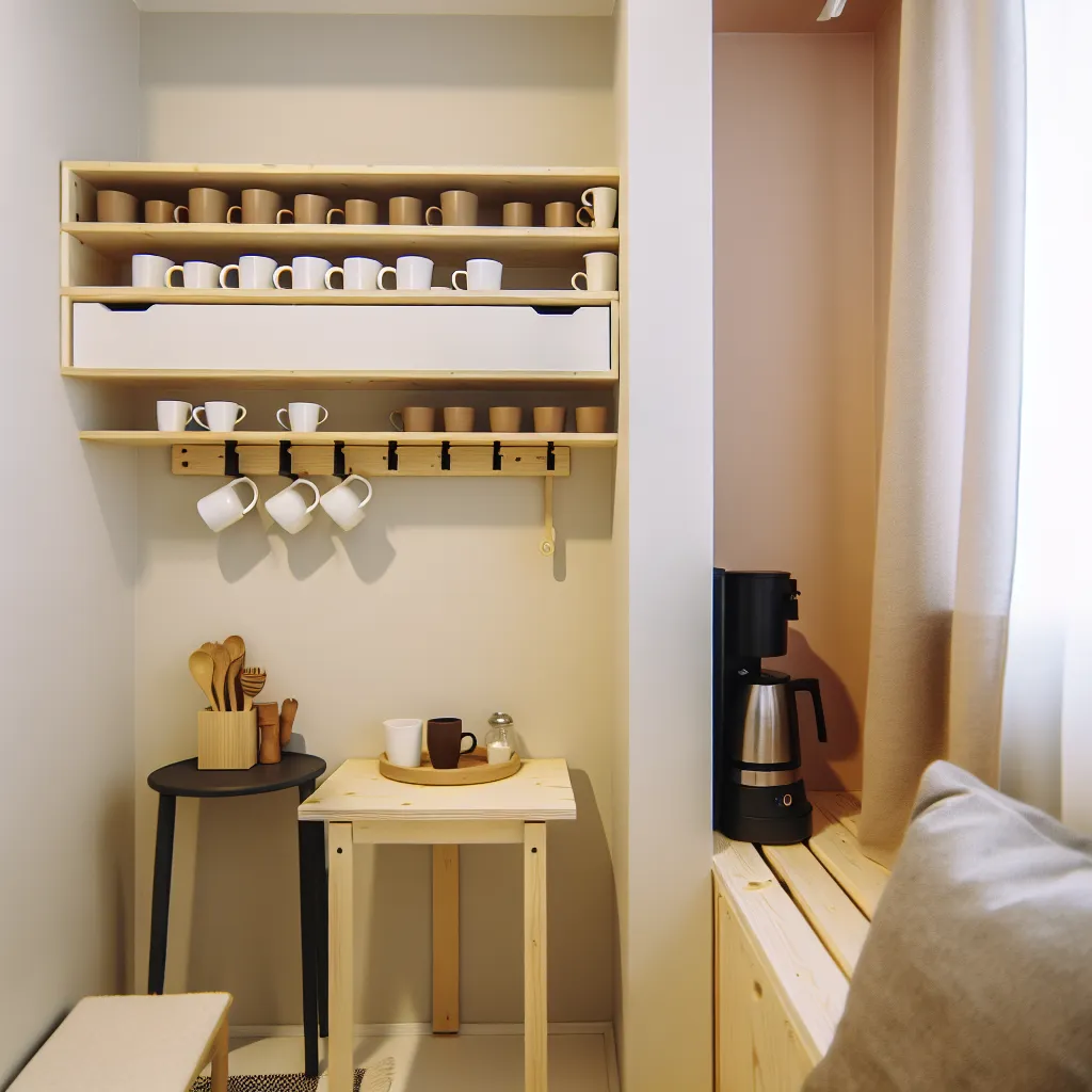 Small Space Coffee Nook