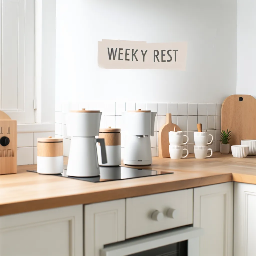 Weekly Coffee Station Reset